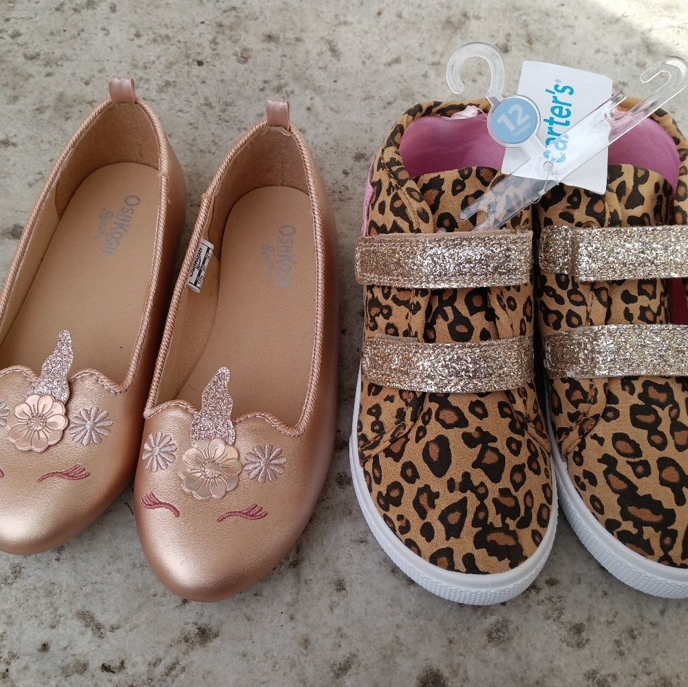 Girls sz 12 nwt Carter's shoes